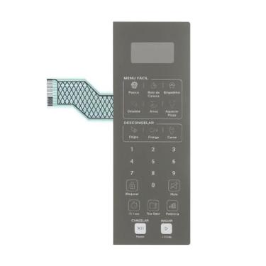Imagem de Membrana compativel microondas consul cms46ar prata - cms 46ar flat cu