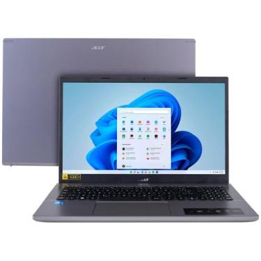 Imagem de Notebook Aspire 5 Core I5 12G 3.3GHz 8GB 256SSD 15.6 Windows 11 Acer, 
