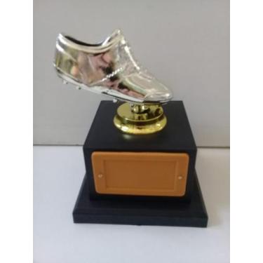 Imagem de Troféu chuteirinha de prata (14 cm). - Jebs