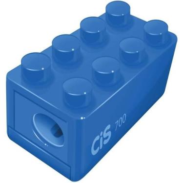 Imagem de Apontador Escolar CIS 700  Simples, Resistente e Preciso -, Azul