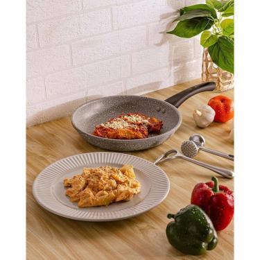 Imagem de Descascador de Legumes Chef Pro 18CM Liga de Zinco Cabo Antiderrapante para Cozinha Prata Wolff
