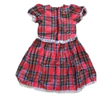 Imagem de Vestido Festa Junina Arraia Luxo Infantil São João - NoBrand, Vermelho