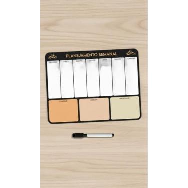 Imagem de Planner Semanal Magnético Geladeira 19x25cm - Congratulations Store