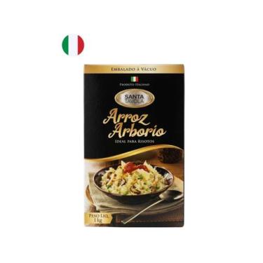 Imagem de Arroz santa tavola itália arborio emb. vácuo ideal risotos 1kg