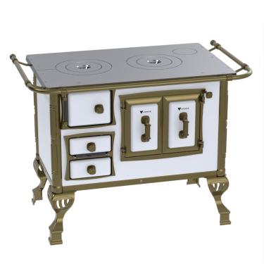 Imagem de Fogao a Lenha Venax n 1 Colonial Branco SD