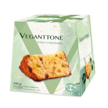Imagem de Veganttone Panettone Vegano Frutas Cristalizadas - 300g, Frutas Crista