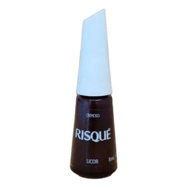 Imagem de Esmalte Risqué Cremoso Licor 8ml Hipoalergênico e Cruelty-Free Secagem