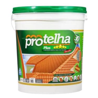 Imagem de Tinta Impermeabilizante Flexível Protelha Plus 18L Cristal, Branco