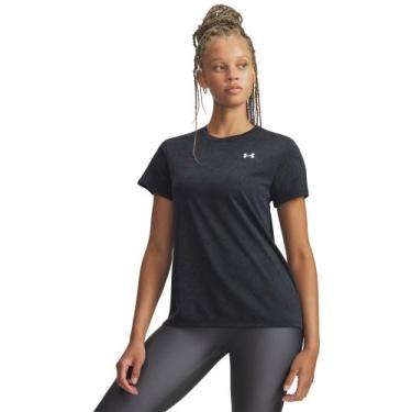 Imagem de Camiseta de Treino Under Armour Tech Pixelate, Preto, PP