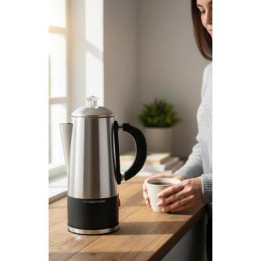Imagem de Cafeteira Italiana Inox 1,5L - Café Perfeito em 8 Min! - Congratulatio