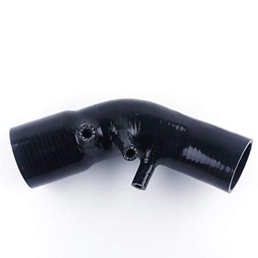 Imagem de LUXERAD Kit de mangueira de admissão de ar de silicone de desempenho de 4 camadas para 07-10 Hon da Civic Type R FD2/FG2 2.0 K20A (preto)