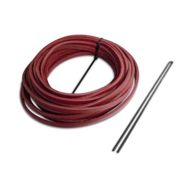 Imagem de Rawlings | Pacote de luva de re-cadarço | Beisebol/softbol | Cadarços padrão de 0,9 cm x 182 cm com ferramenta | Vermelho