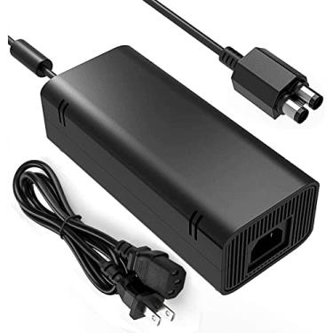 Imagem de YCCSKY Fonte de alimentação para adaptador CA fino Xbox 360, substituição não OEM, tensão global, indicador LED, 135W, 12V-10,83A