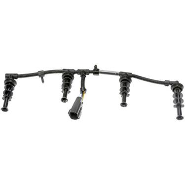 Imagem de Dorman 904-412 Chicote de fiação de vela incandescente Diesel lado do motorista compatível com modelos Ford selecionados, preto