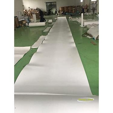 Imagem de Folha de PTFE Junta de PTFE Teflon PTFE Folha de plástico virgem 1/8 resistente a produtos químicos, resistente a impactos personalizável (1/8" x 12" x 12")