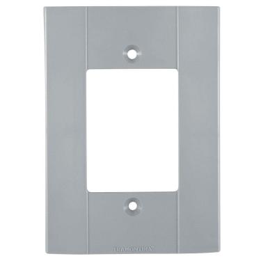 Imagem de Tampa 3 postos para conduletes Plastibox Tramontina