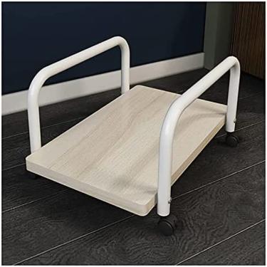 Imagem de KRASS Suporte de CPU Suporte de CPU, Suporte de PC, Suporte de CPU, Torre de Desktop Móvel Suporte de Piso de PC Rodas Rodízios Rodízio, com 4 Rodas de CPU, Cor Primária, Collector88