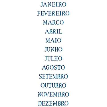 Imagem de Stencil de Acetato para Pintura OPA 10 x 30 cm - 1470 Meses