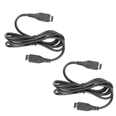 Imagem de TraderPlus 2 peças 2 cabos de conexão de jogo de 2 jogadores, compatível com Nintendo Gameboy Advance e SP