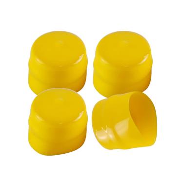 Imagem de M143338 Tampas do cubo do eixo da roda de borracha compatíveis com J-OHN Deere Huskee Poulan Crafstman Ryobi Roper cortador de grama, trator, soprador de neve, substitui M143338