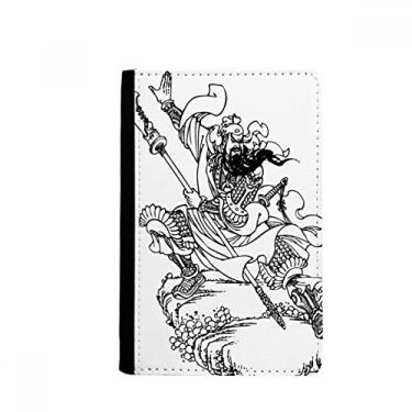 Imagem de Masterpiece Romance Three Kingdoms China porta-passaporte Notecase Burse capa carteira porta-cartão, Multicolor