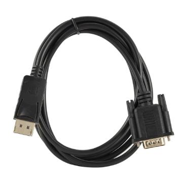 Imagem de Cabo Adaptador Displayport X Vga Macho 1.80 Metros Banhado Vídeo pc