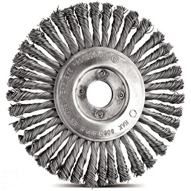 Imagem de ESCOVA CIRCULAR ARAME ENTRANCADO 4 1 2X1 4 TRAMONTINA