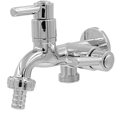 Imagem de Torneira para Parede de Tanque e Máquina de Lavar 2 Saídas