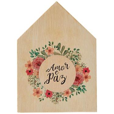 Imagem de Arte Maníacos Totem Amor e Paz - 15x23cm