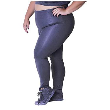 Imagem de Calça Legging Plus Size Fitness Academia Basica (MESCLA, 48)