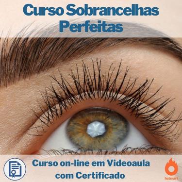Imagem de Curso on-line em videoaula Sobrancelhas Perfeitas com Certificado