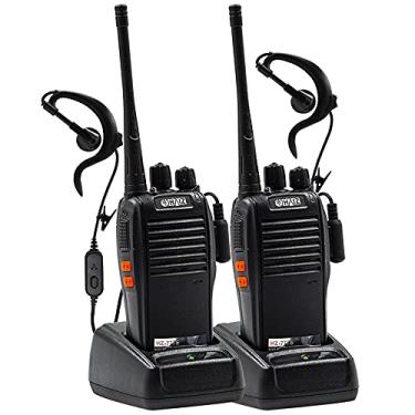 Imagem de Haiz Kit 2 Rádios Comunicador Walkie Talkie Vhf Uhf 16 Canais HZ-777s