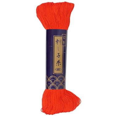 Imagem de Sashiko Thread Thinner Weight 170 metros Skein -Col.16 Vermelho - Quilting e Bordado Japoneses