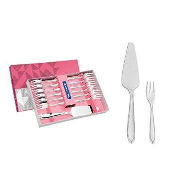 Imagem de Tramontina 66906610 Jogo para Torta Aço Inox com 13 Peças, Prata
