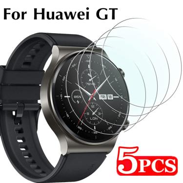 Imagem de Protetor de tela de vidro temperado para relógio huawei gt 4  3  2 pro  gt4  gt2  filme anti-risco