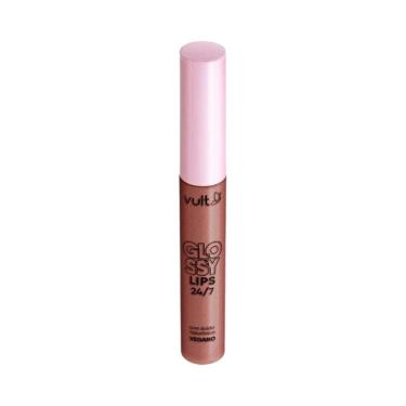 Imagem de Batom Vult Glossy Lips 24/7 Pessego Cintilante 5,2Ml