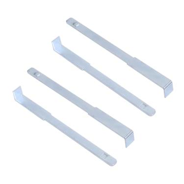 Imagem de 2 pares (4 peças) de substituição de chave de ferramentas de remoção estéreo. Unidade de ferramenta de remoção de rádio de carro rádio CD Player pinos chave Fiitings Pin Ferramentas estéreo