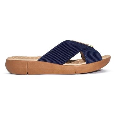 Imagem de Tamanco Modare Feminino Elástico Canelado/Napa Sense Flex 7142.101