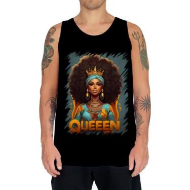 Imagem de Camiseta Regata Rainha Africana Queen Afric 11 - Kasubeck Store