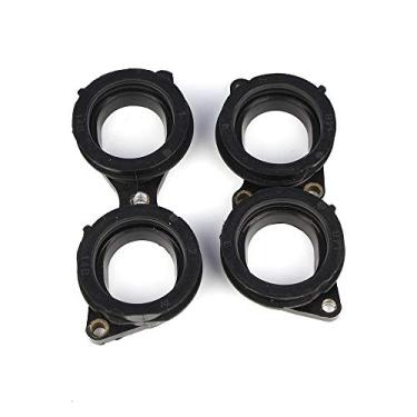 Imagem de Bota de flange de admissão do carburador para Yamaha YZF R1 2009-2014 Substitua para número de peça 14B-13595-00-00,14B-13596-00-00