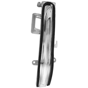 Imagem de Riloer Luzes de seta de LED retrovisoras laterais do lado direito do passageiro, compatíveis com Hyundai Tucson 2015-2020, marcador lateral do espelho externo, lente transparente âmbar