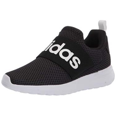 Imagem de adidas Tênis de corrida infantil unissex Lite Racer Adapt 4.0, Preto/Preto/Branco, 1.5 Little Kid