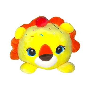 Imagem de Bichinho De Pelúcia Fofinho Decorativo Divertido Leão