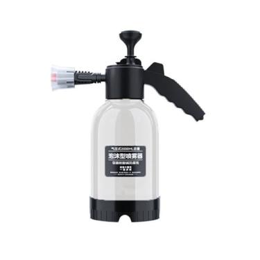 Imagem de Pulverizador de pressão portátil de 2L (67,62 oz) para lavagem de carros e jardinagem - material PP, aplicador de espuma manual, pressurizado a ar, ferramenta de limpeza multiuso, sem bateria type1