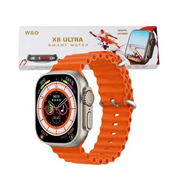 Imagem de Smartwatch X8 Ultra Serie 8 NFC 49mm Chamadas Android e IOS