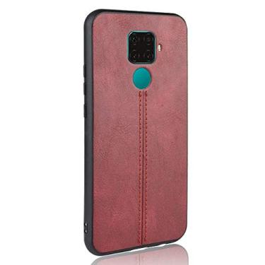 Imagem de Capa para celular Huawei Honor nova 5i Pro Capa de celular Rugged Shield 360° Proteja seu telefone capa de couro liso para Huawei Honor nova 5i Pro