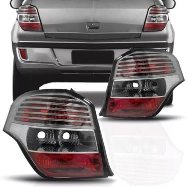 Imagem de Par Lanterna Traseira Agile 2009 2010 2011 2012 2013 2014 Fumê