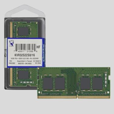 Imagem de Memória Para Notebook Kingston 16Gb 3200Mhz krv DDR4 - KVR32S22S8/16