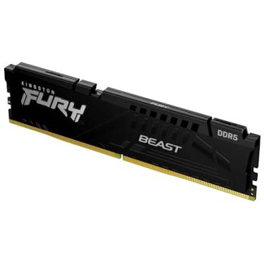 Imagem de Kingston Fury Beast 8GB 5200MT/s DDR5 CL36 Módulo único de memória de desktop | AMD Expo | Plug N Play | KF552C36BBE-8