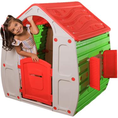 Imagem de Casinha de Brinquedo para Jardim Zippy Toys Magic House Verde